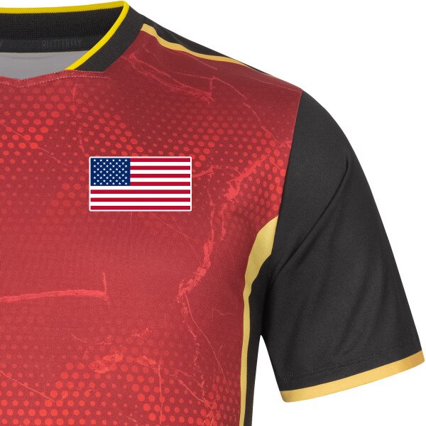 Butterfly Team USA 2024 Shirt - Red - Flag